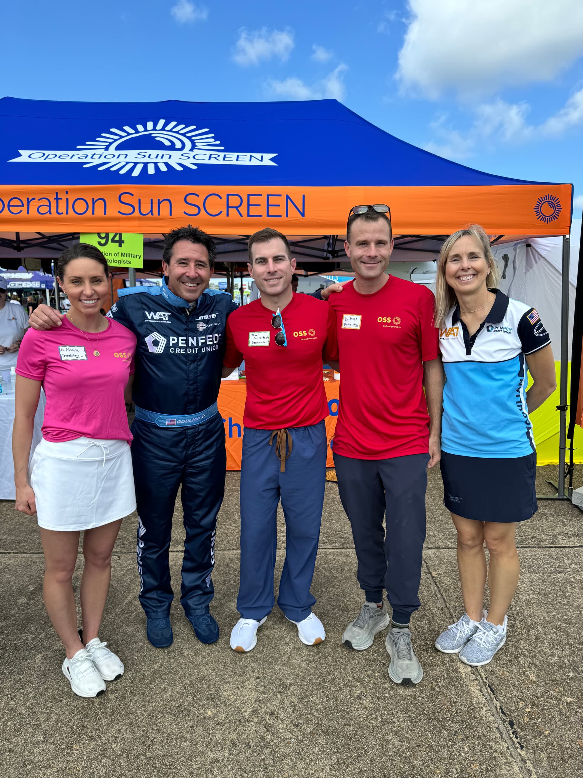 Dermatologist volunteer portrait