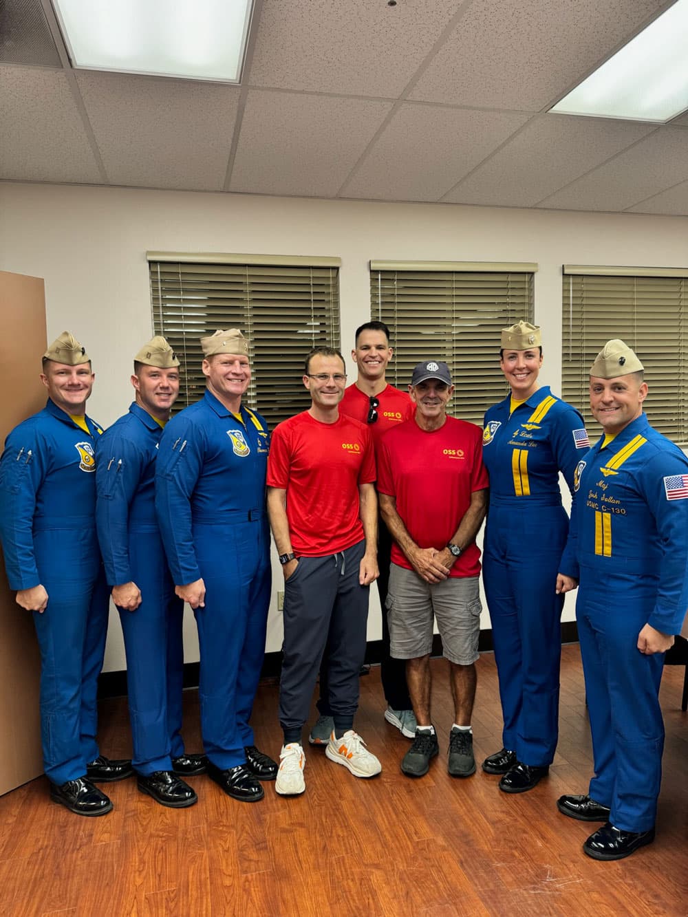 Dermatologist speaking at an event